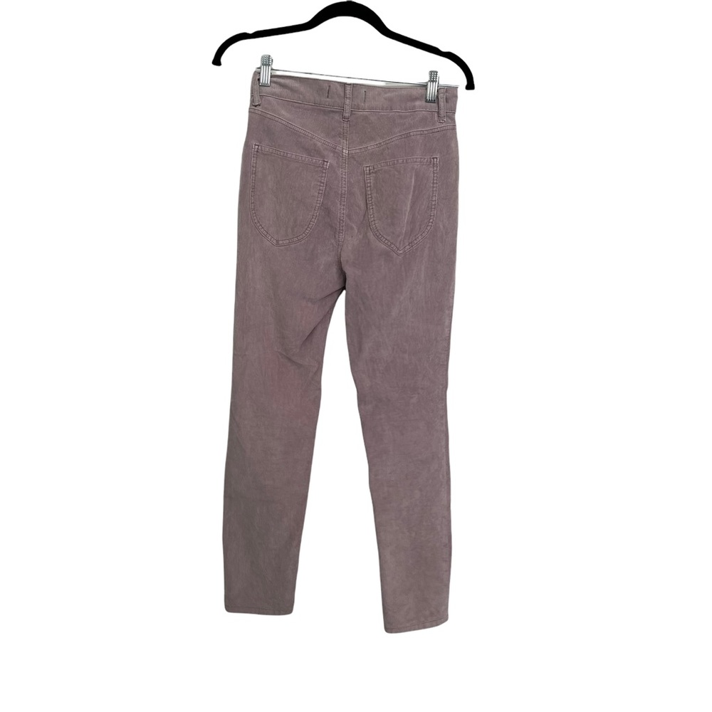 Free People Lavender Skinny Cords Button Fly 26 long - Picture 7 of 8